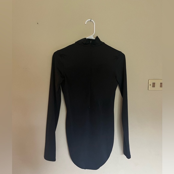 Weissman Longsleeve Mock Neck Leotard - Picture 2 of 5